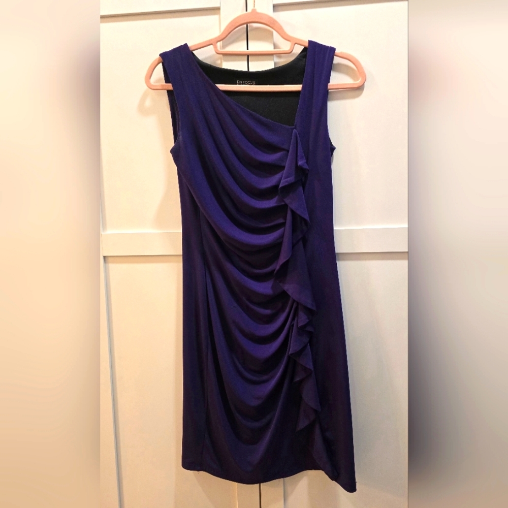 Purple Cocktail Dress